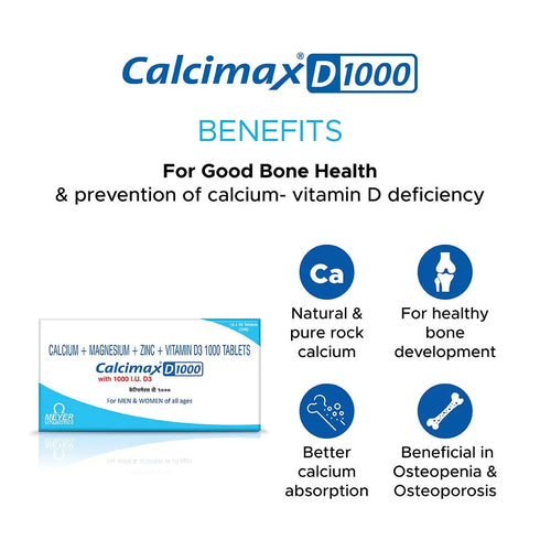 Vitabiotics Calcimax D 1000 Tablets